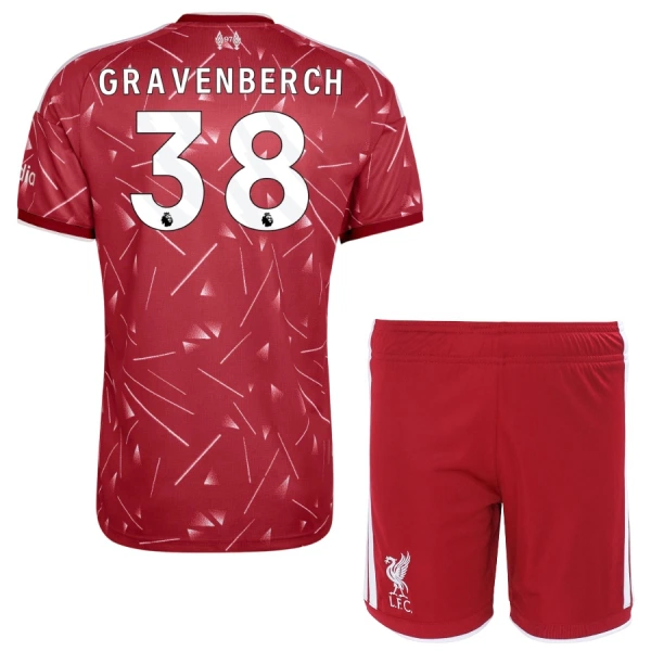 Maillot Liverpool Gravenberch 38 Enfant Domicile 2026-27