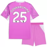Maillot Gardien Manchester City Donnarumma 25 Enfant Extérieur 2026-27 Rose