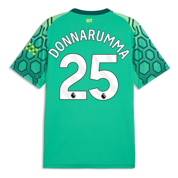 Maillot Gardien Manchester City Donnarumma 25 Homme Domicile 2026-27 Verte