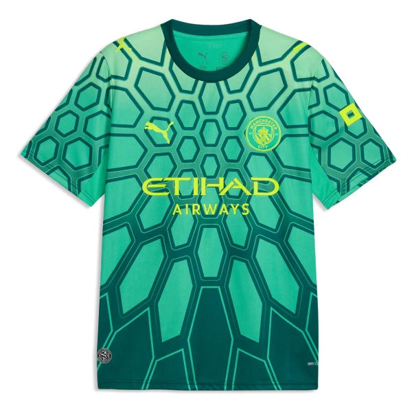 Maillot Gardien Manchester City Donnarumma 25 Homme Domicile 2026-27 Verte