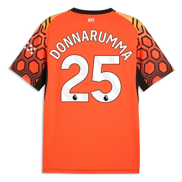 Maillot Gardien Manchester City Donnarumma 25 Homme Third 2026-27 Orange