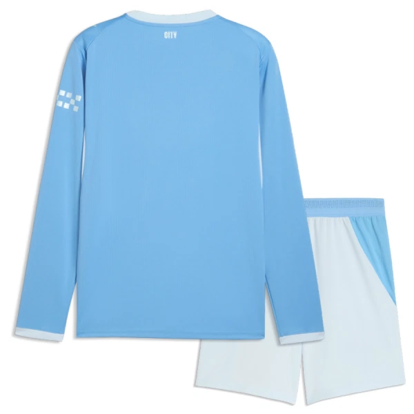 Maillot Manches Longues Manchester City Enfant Domicile 2026-27