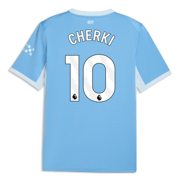 Maillot Manchester City Cherki 10 Homme Domicile 2026-27
