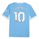 Maillot Manchester City Cherki 10 Homme Domicile 2026-27