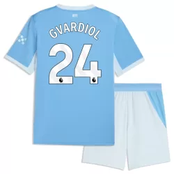 Maillot Manchester City Gvardiol 24 Enfant Domicile 2026-27