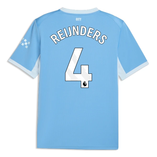 Maillot Manchester City Reijnders 4 Homme Domicile 2026-27