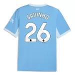 Maillot Manchester City Savinho 26 Homme Domicile 2026-27