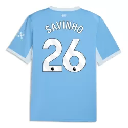 Maillot Manchester City Savinho 26 Homme Domicile 2026-27