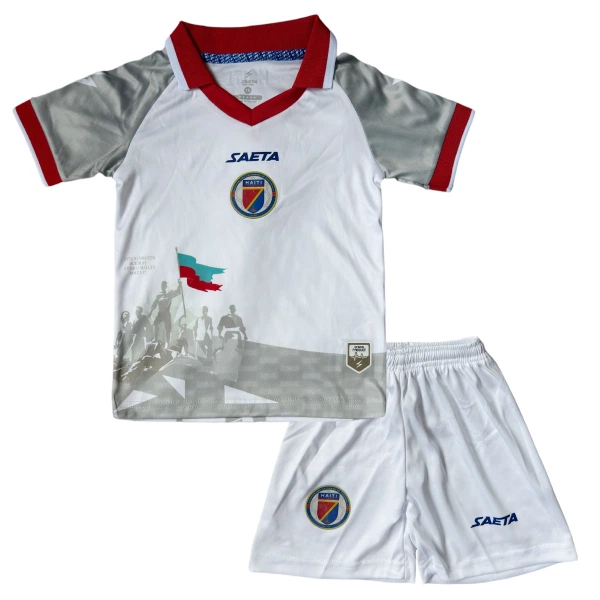 Maillot Haiti Enfant Extérieur Coupe du Monde 2026