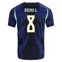 Maillot Brésil Bruno Guimaraes 8 Homme Extérieur Coupe du Monde 2026