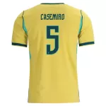 Maillot Brésil Casemiro 5 Homme Domicile Coupe du Monde 2026