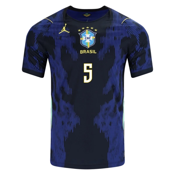 Maillot Brésil Casemiro 5 Homme Extérieur Coupe du Monde 2026