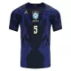 Maillot Brésil Casemiro 5 Homme Extérieur Coupe du Monde 2026