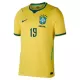 Maillot Brésil Endrick 19 Homme Domicile Coupe du Monde 2026