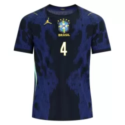 Maillot Brésil Marquinhos 4 Homme Extérieur Coupe du Monde 2026