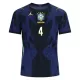 Maillot Brésil Marquinhos 4 Homme Extérieur Coupe du Monde 2026