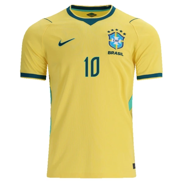 Maillot Brésil Neymar JR 10 Enfant Domicile Coupe du Monde 2026
