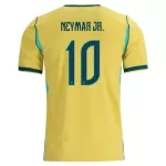 Maillot Brésil Neymar JR 10 Homme Domicile Coupe du Monde 2026