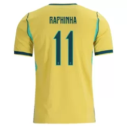 Maillot Brésil Raphinha 11 Homme Domicile Coupe du Monde 2026