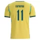 Maillot Brésil Raphinha 11 Homme Domicile Coupe du Monde 2026