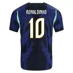 Maillot Brésil Ronaldinho 10 Homme Extérieur Coupe du Monde 2026