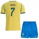 Maillot Brésil Vini JR. 7 Enfant Domicile Coupe du Monde 2026