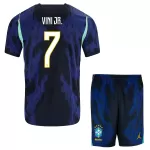 Maillot Brésil Vini JR. 7 Enfant Extérieur Coupe du Monde 2026