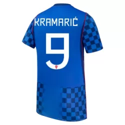 Maillot Croatie Kramaric 9 Homme Extérieur Coupe du Monde 2026