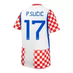 Maillot Croatie P. Sucic 17 Homme Domicile Coupe du Monde 2026