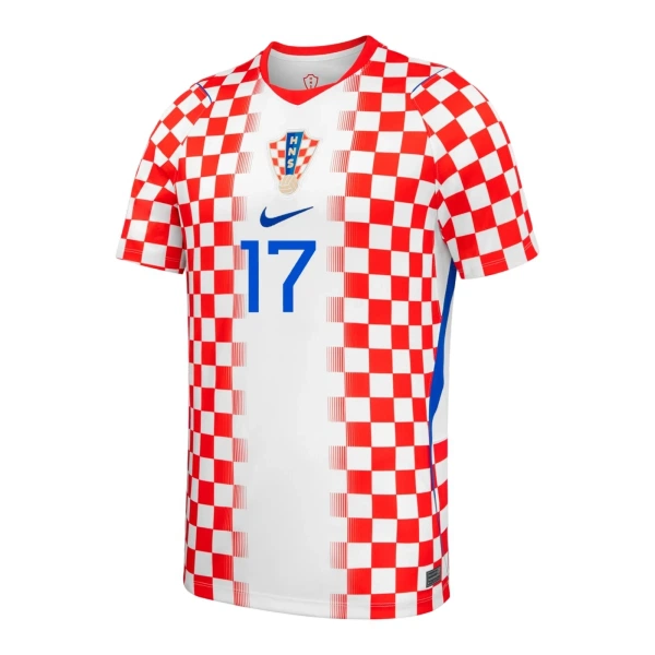 Maillot Croatie P. Sucic 17 Homme Domicile Coupe du Monde 2026