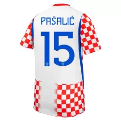 Maillot Croatie Pasalic 15 Homme Domicile Coupe du Monde 2026