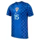Maillot Croatie Pasalic 15 Homme Extérieur Coupe du Monde 2026