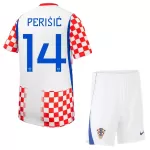 Maillot Croatie Perišić 14 Enfant Domicile Coupe du Monde 2026