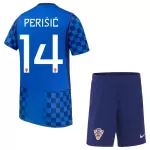 Maillot Croatie Perišić 14 Enfant Extérieur Coupe du Monde 2026