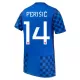 Maillot Croatie Perišić 14 Enfant Extérieur Coupe du Monde 2026