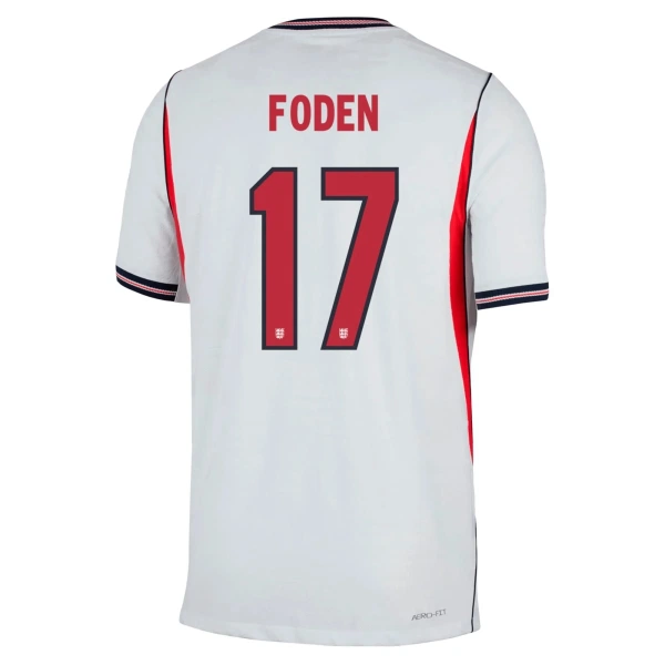 Maillot Angleterre Foden 17 Homme Domicile Coupe du Monde 2026