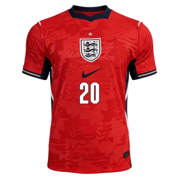 Maillot Angleterre Palmer 20 Homme Extérieur Coupe du Monde 2026