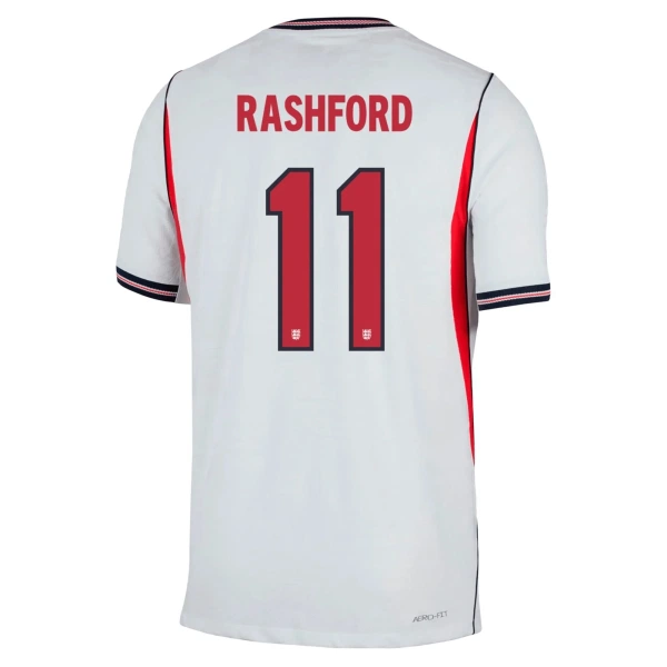 Maillot Angleterre Rashford 11 Homme Domicile Coupe du Monde 2026