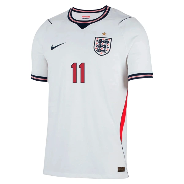 Maillot Angleterre Rashford 11 Homme Domicile Coupe du Monde 2026