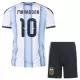 Maillot Argentine Maradona 10 Enfant Domicile Coupe du Monde 2026