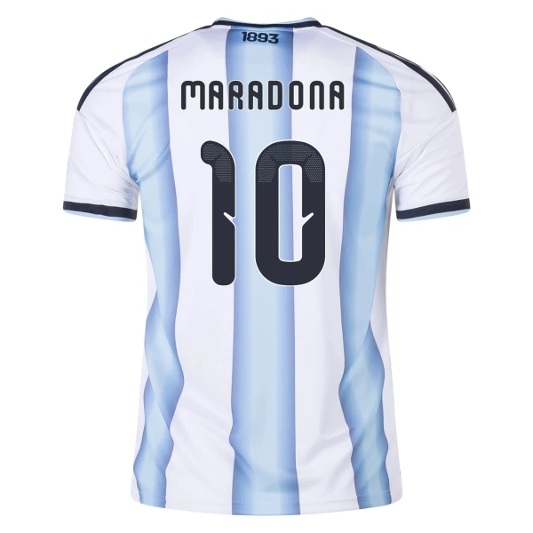 Maillot Argentine Maradona 10 Enfant Domicile Coupe du Monde 2026