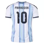 Maillot Argentine Maradona 10 Homme Domicile Coupe du Monde 2026
