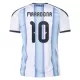 Maillot Argentine Maradona 10 Homme Domicile Coupe du Monde 2026