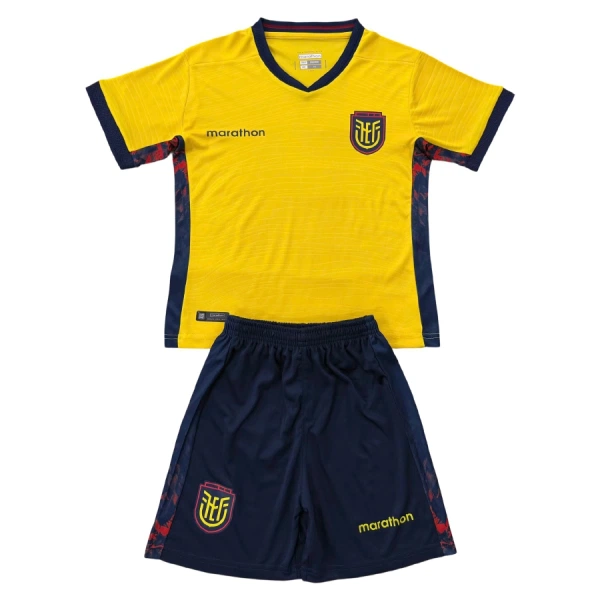 Maillot Équateur Enfant Domicile Coupe du Monde 2026