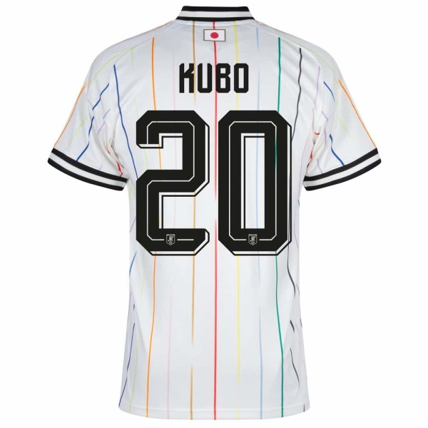Maillot Japon Kubo 20 Enfant Extérieur Coupe du Monde 2026