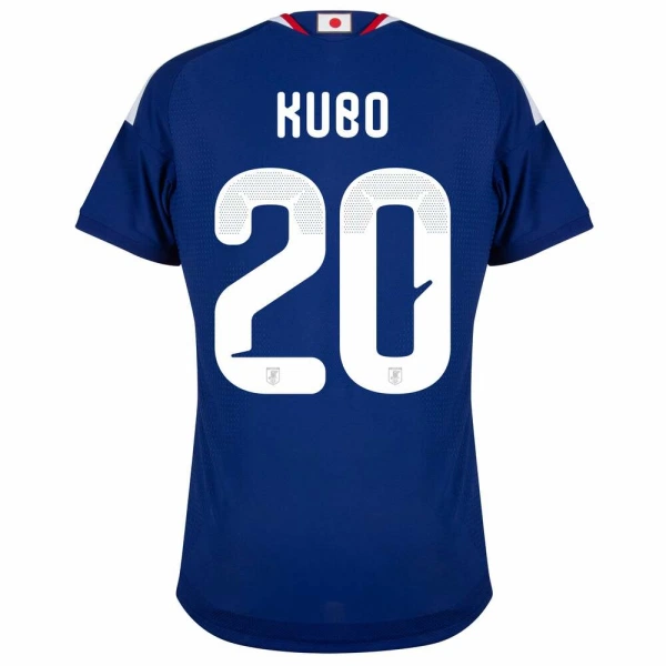 Maillot Japon Kubo 20 Homme Domicile Coupe du Monde 2026