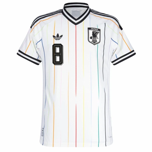 Maillot Japon Minamino 8 Homme Extérieur Coupe du Monde 2026