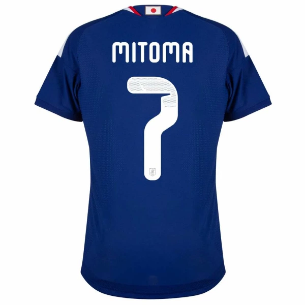 Maillot Japon Mitoma 7 Homme Domicile Coupe du Monde 2026