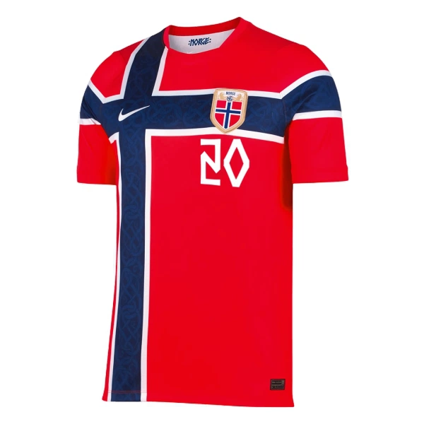Maillot Norvège Nusa 7 Homme Domicile Coupe du Monde 2026