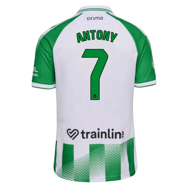 Maillot Real Betis Antony 7 Homme Domicile 2026-27
